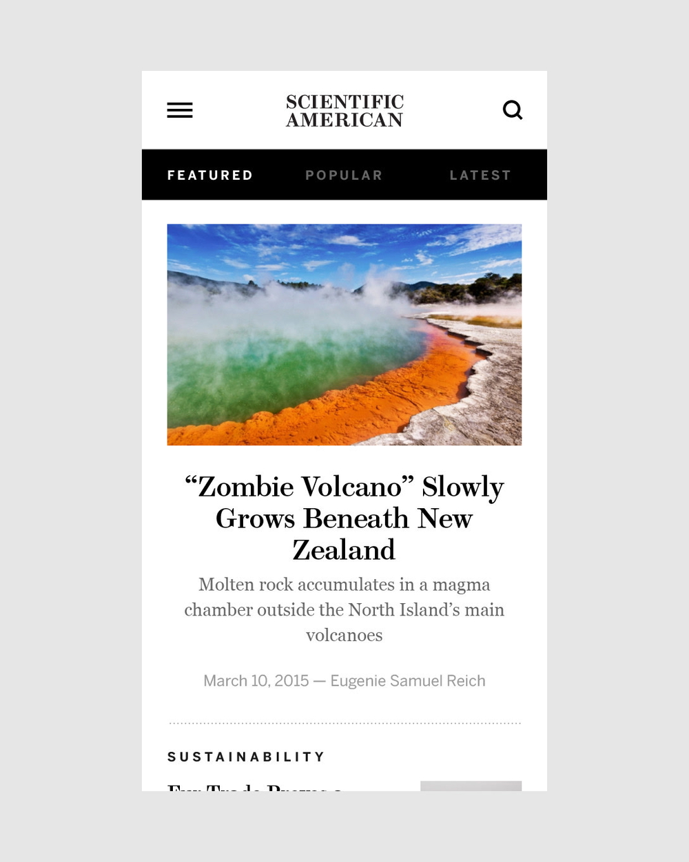 Scientific american 11 mobile home