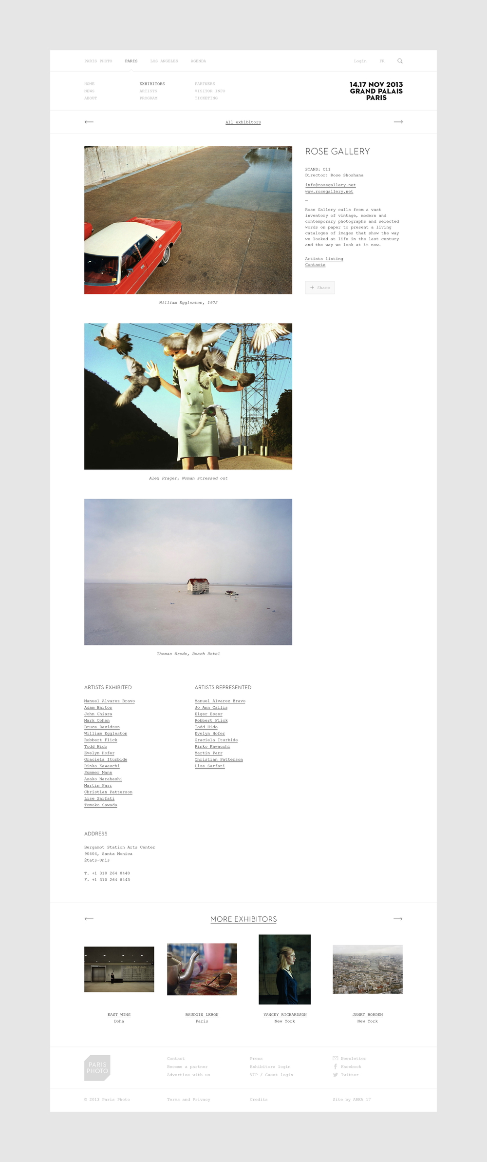 Parisphoto 04c exhibitor landing