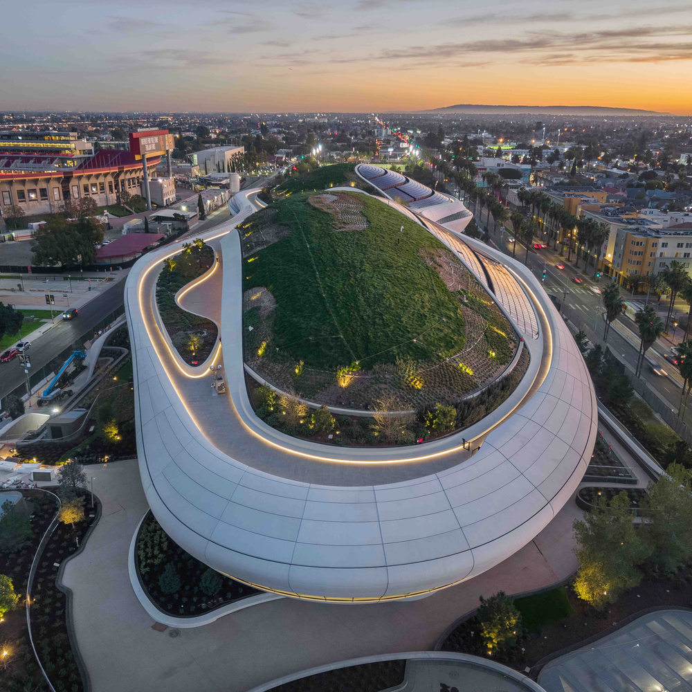 Lucas Museum aerial photo