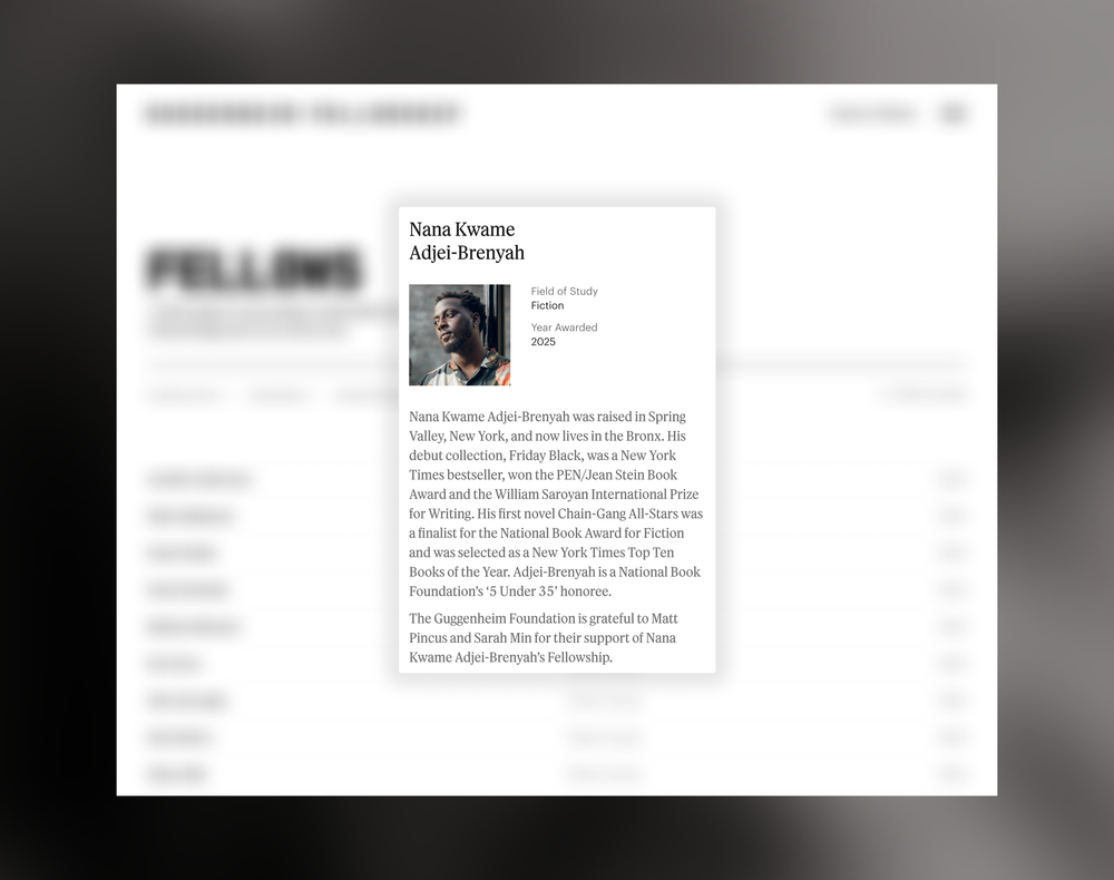 Guggenheim fellowship 02a