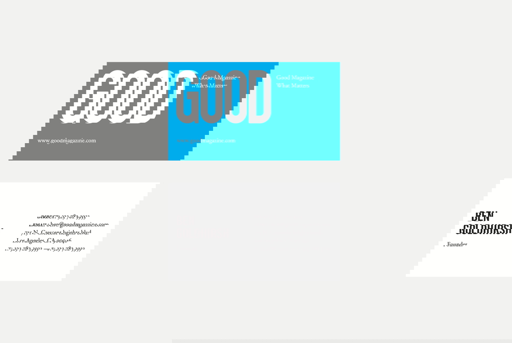 Good 12 Business Cards