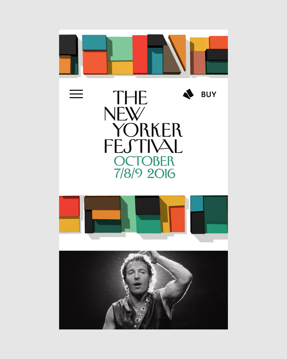 The new yorker festival 09 home mobile