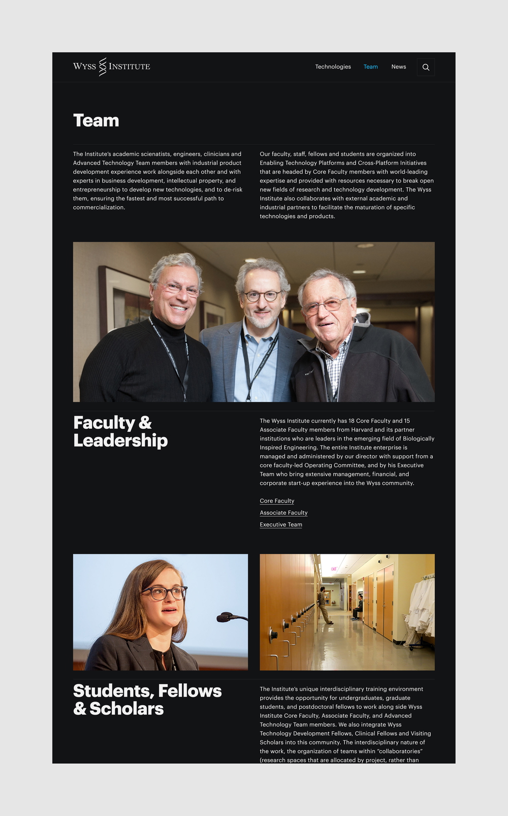 Wyss 11 desktop team