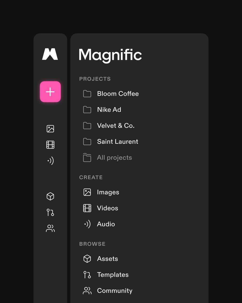 Magnific ui
