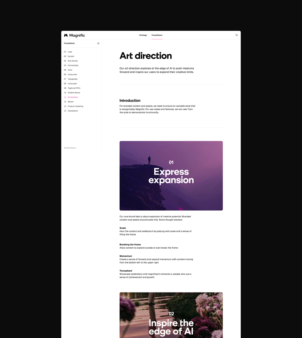 Magnific guidelines 06