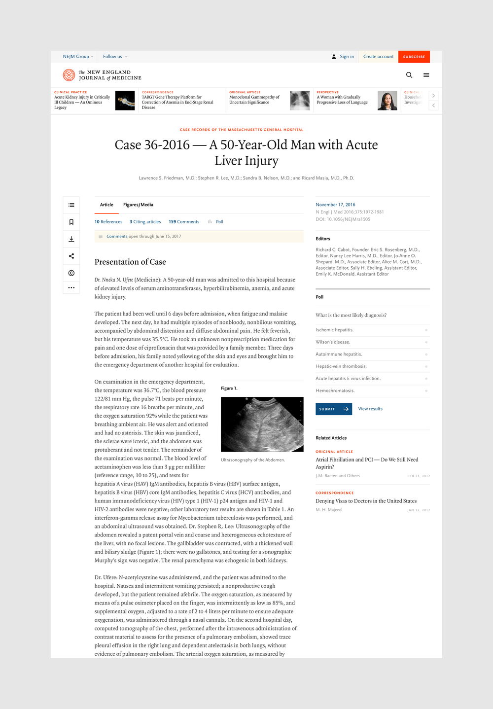 Nejm 05 article case