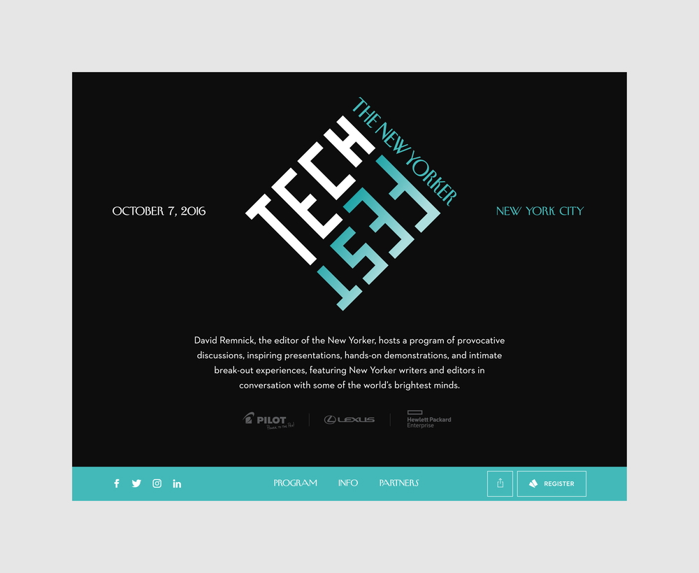 The new yorker festival 12 techfest home desktop