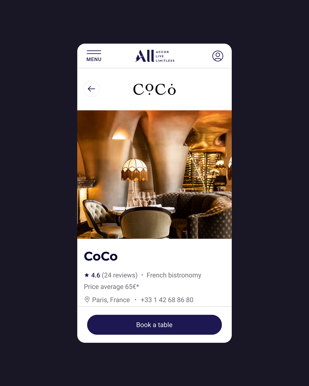 10a accor booking flow