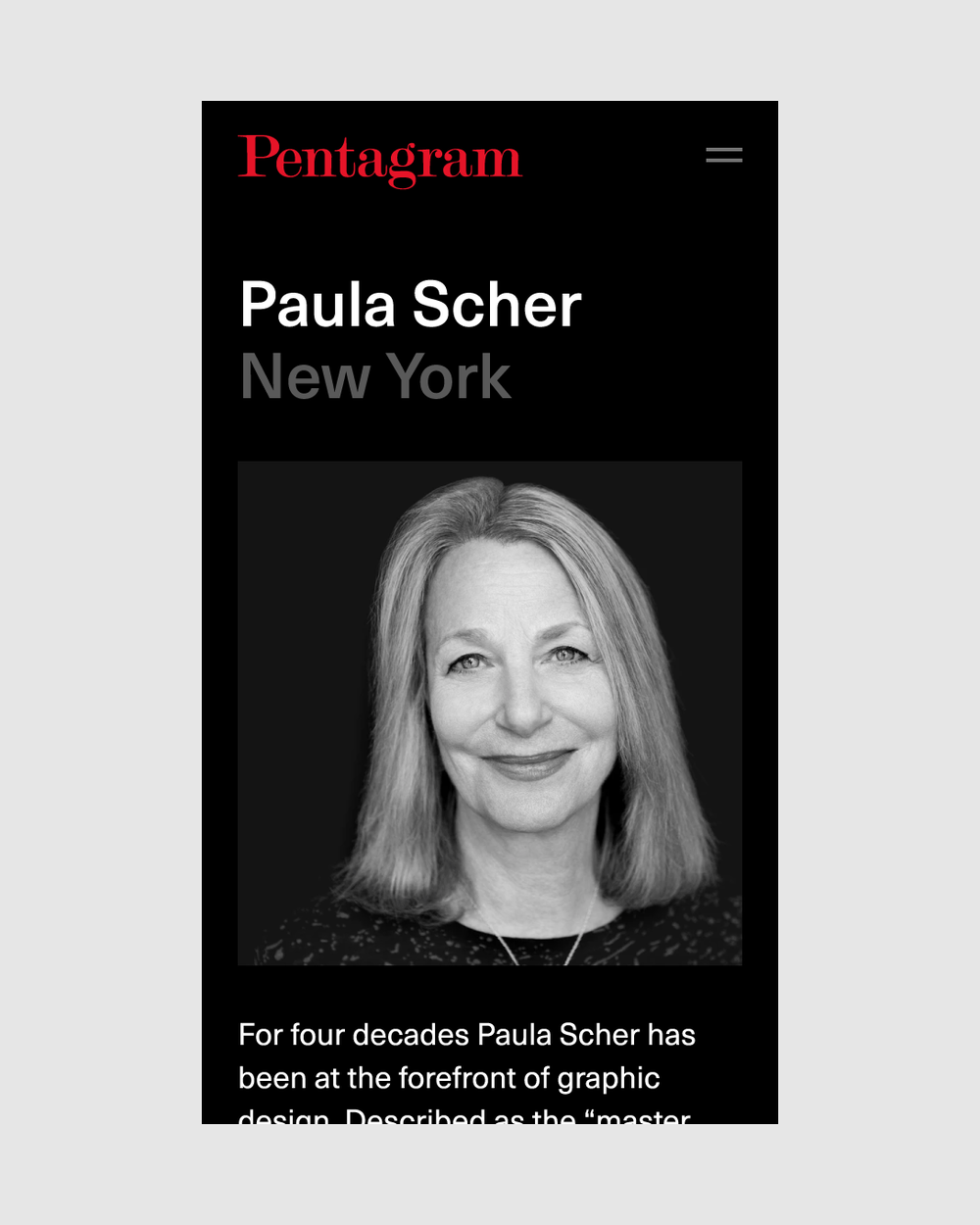 Pentagram 20a mobile