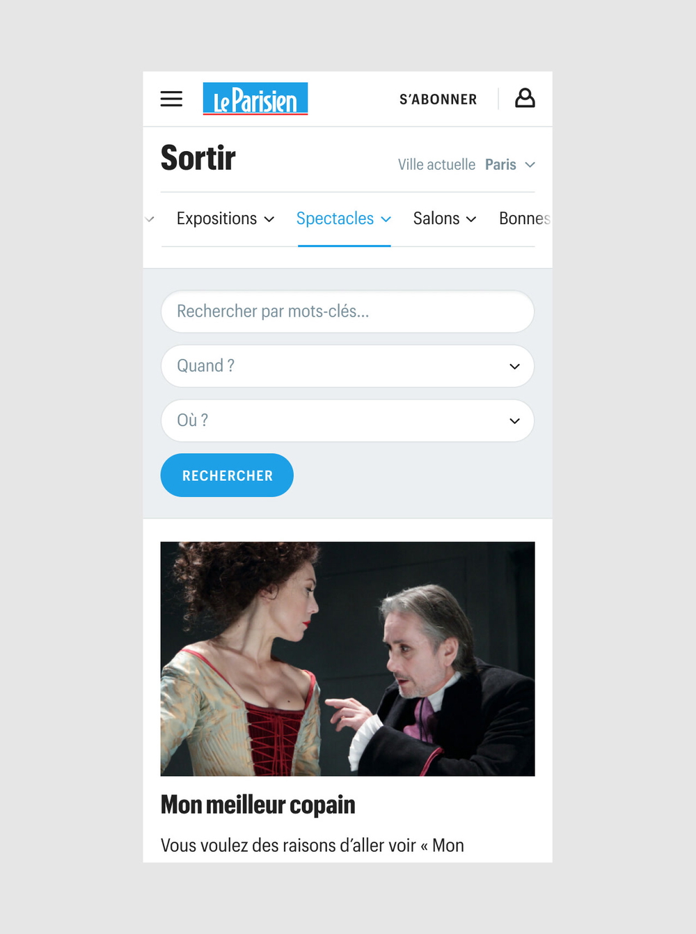 Leparisien 05aa mobile sortir