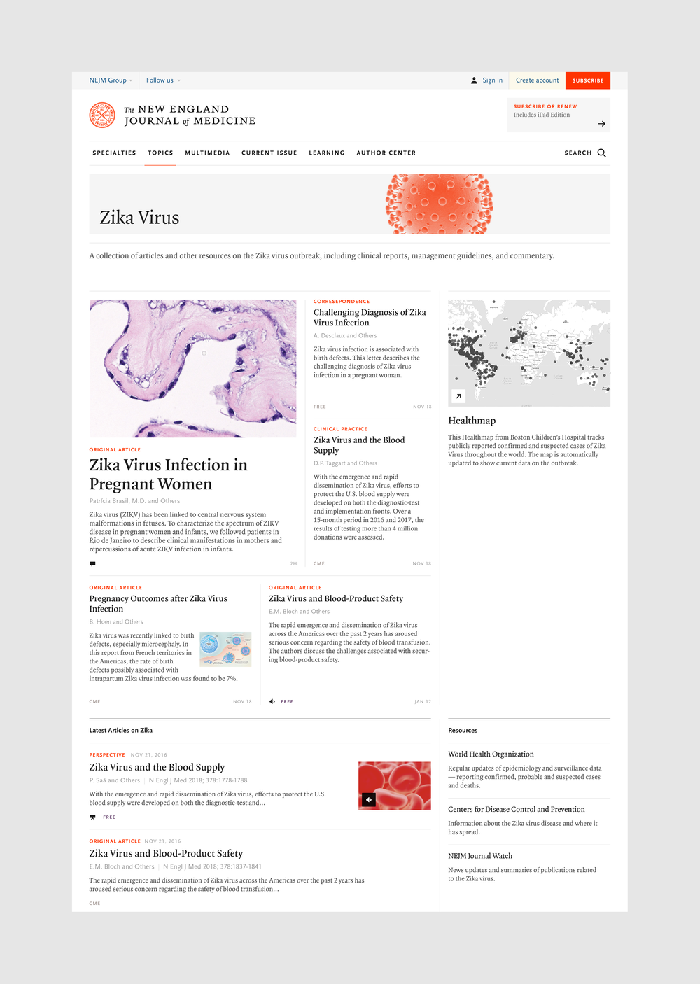 Nejm 04 topics landing