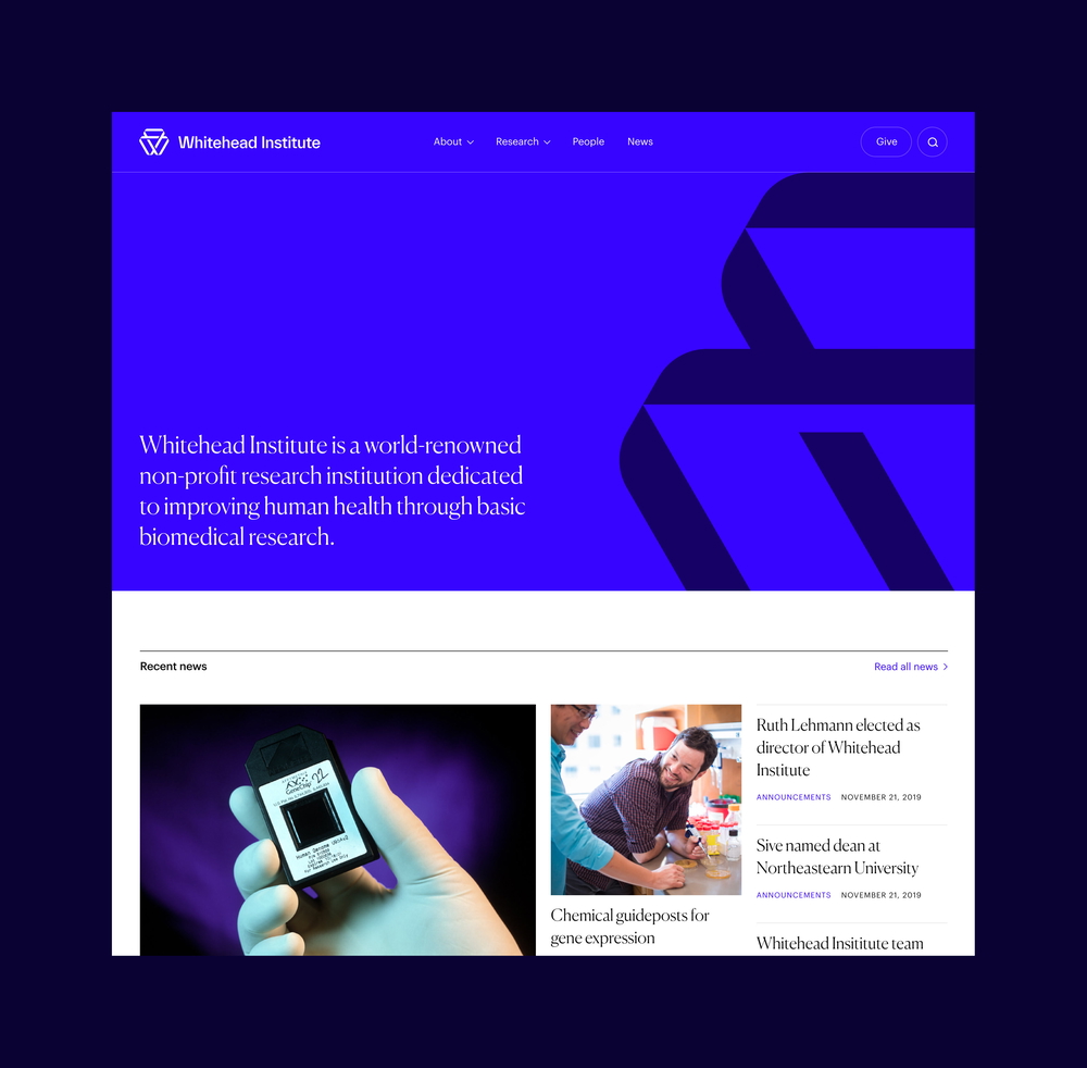 Whitehead 10 homepage