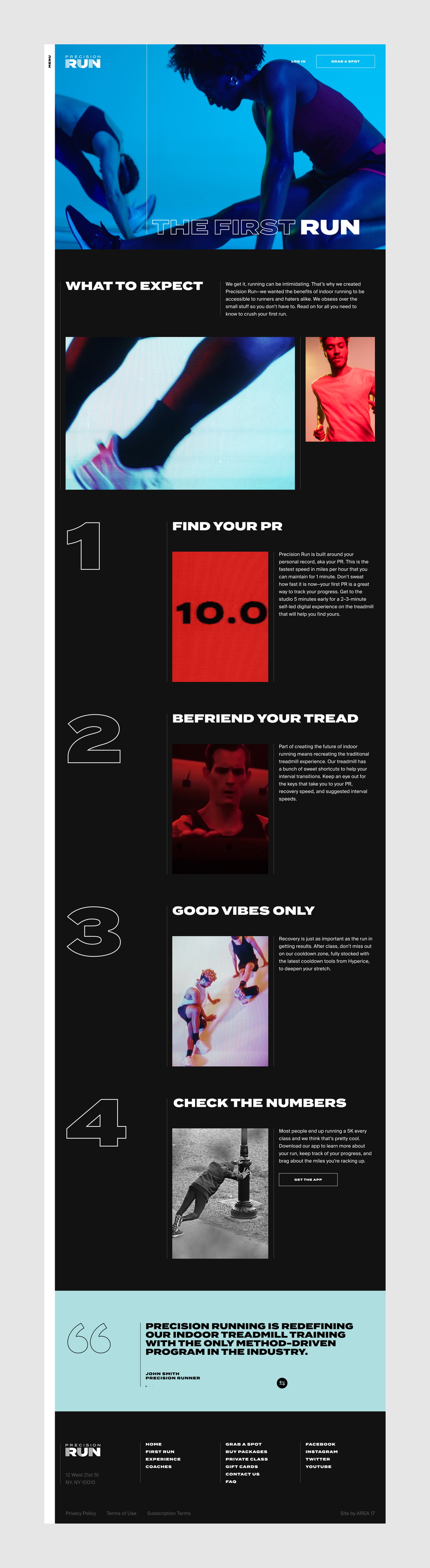 Precision run 03 first run desktop