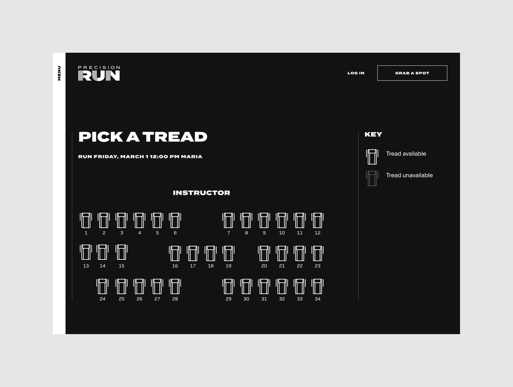 Precision run 05 pick a tread desktop