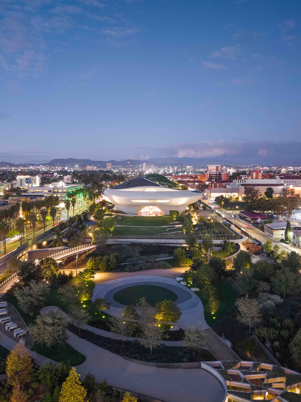 Lucas Museum aerial photo