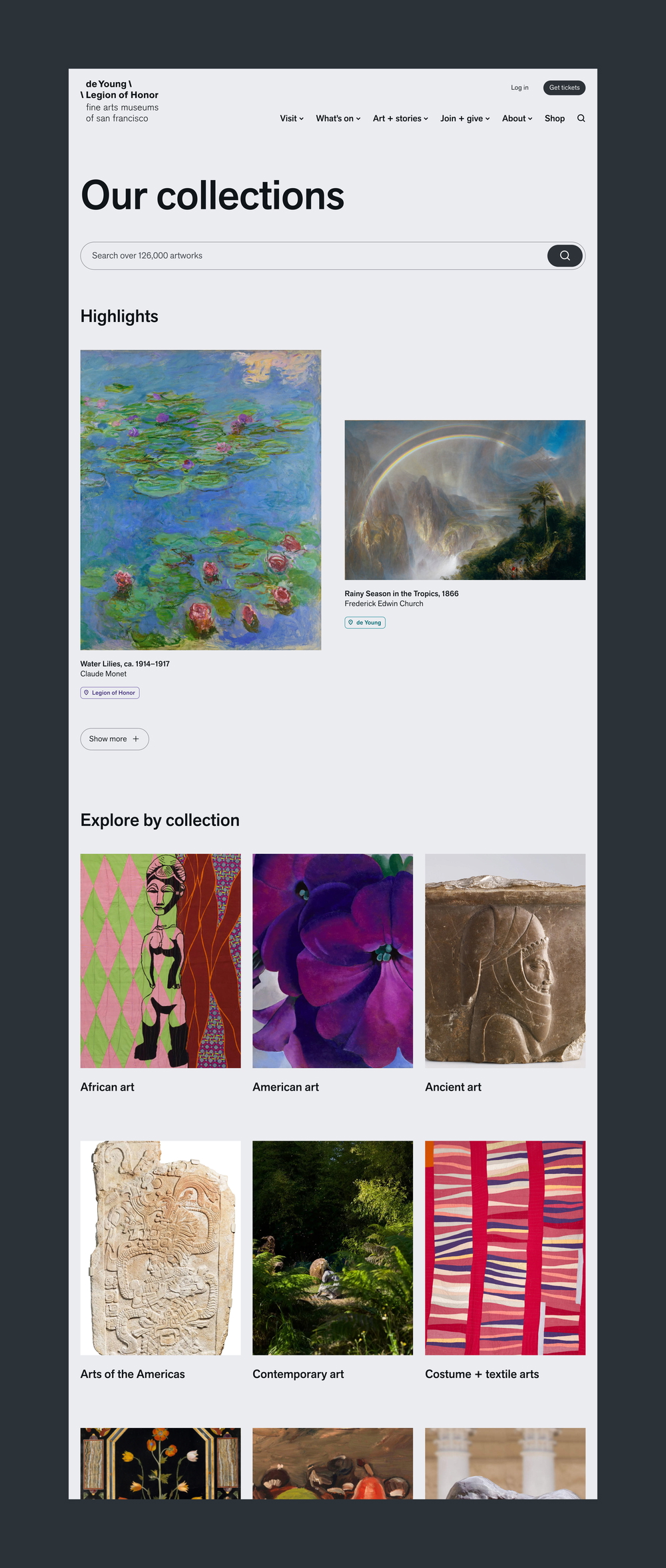 Famsf 03 collections